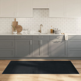 Rug Grey Bamboo, Polypropylene 39.4x78.7 in Waterproof ...
