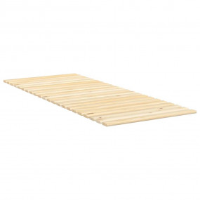 Bed Slat Natural Wood Solid Pine Wood Single Rollable B...