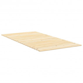 Bed Slat Natural wood Solid pine wood 39.4 x 78.7 in Be...