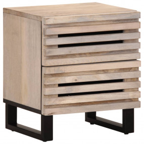 Bedside Cabinet Bleached Mango