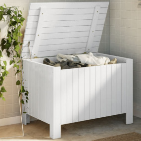 Storage Box White Solid pine wood Medium Storage Box