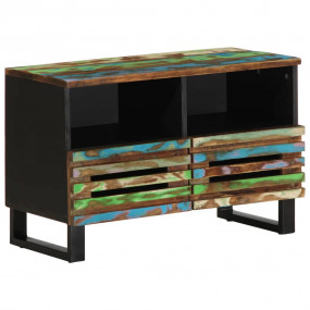 TV Cabinet Reclaimed Acacia Wood Solid Acacia Wood