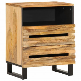 Bedside Cabinet Natural Acacia Solid Acacia wood Medium