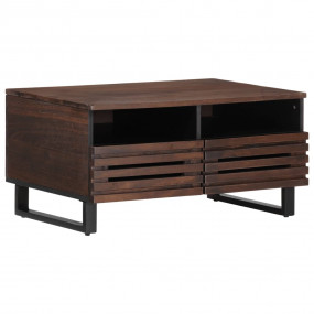Coffee Table Brown Solid mango wood Medium Coffee Table