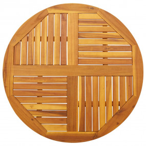 Table Top Round Dining Table Round Rustic Solid Wood Ta...