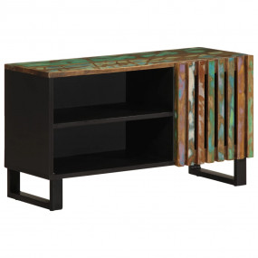 TV Cabinet Reclaimed wood finish Solid acacia wood, ste...