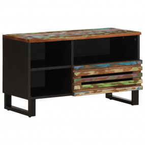TV Cabinet Reclaimed wood finish Solid Acacia wood Medi...