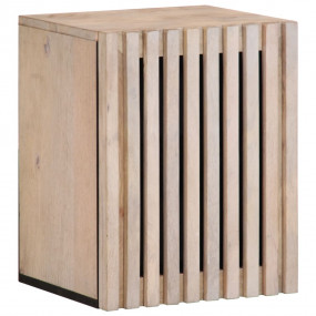 Bathroom Wall Cabinet Natural wood tone Solid Mango Woo...