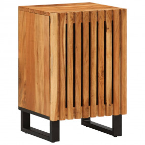 Bathroom Cabinet Natural wood Solid acacia wood Compact