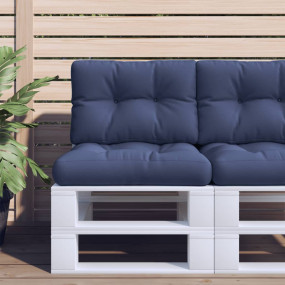 Pallet Cushion Navy blue Fabric (100% polyester) 19.7x1...