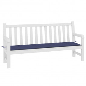 Garden Bench Cushion Navy Blue Oxford Fabric 78.7 x 19....