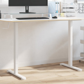Standing Desk Frame White Steel