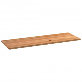 Table Top Light brown Solid oak wood 86.6 x 31.5 x 1.6 ...