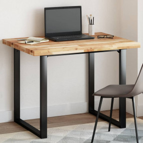 Table Top Natural Solid Acacia wood 39.4x31.5 in Durabl...