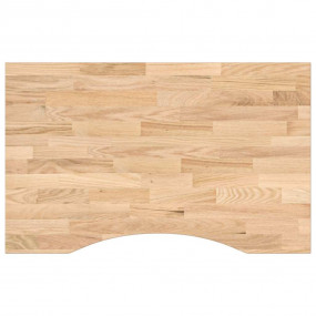 Desk Top Natural Oak Solid Oak Wood 31.5x19.7 in Desk T...