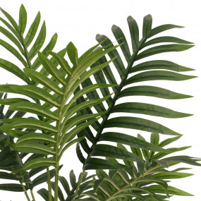 Artificial Palm Tree Green Polypropylene, Iron Wire, Fa...