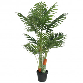 Artificial Palm Tree Green Polypropylene, Iron Wire, Fa...