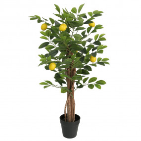 Artificial Lemon Tree Green and Yellow