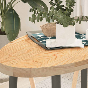 Table Top Solid oak wood 39.4 x 19.7 in Durable Table T...