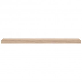 Floating Shelf Set of 4 Oak Engineered wood with oak ve...