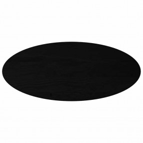Table Top Dark Brown Solid Oak Wood 55.1 x 23.6 in Dura...