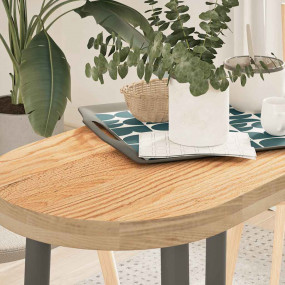Table Top Oak Solid Oak Wood Medium Durable Table Top O...