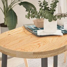 Table Top Oak Solid Oak Wood Medium Durable Table Top O...