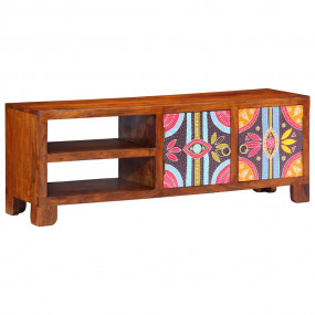 TV Cabinet Multicolor Solid Acacia wood, engineered woo...
