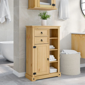Bathroom Cabinet Honey wax finish