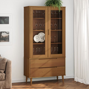 Display Cabinet Brown