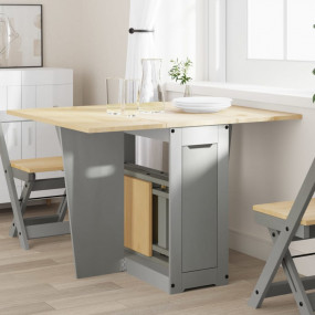Dining Table Honey wax brown and grey