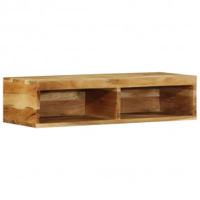 Wall-mounted TV Cabinet Set of 2 Multicolor Solid acaci...