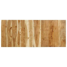 Headboard Natural wood Solid Acacia wood Double Industr...