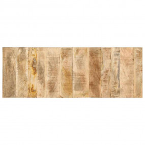 Headboard Rough natural wood Solid Mango Wood Double  D...