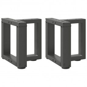 Coffee Table Leg Anthracite Powder-coated steel Standar...