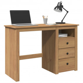 Desk Honey Solid pine wood 44.1 x 17.7 x 29.5 in Desk