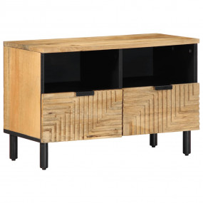 TV Cabinet Mango Desert Brown Solid Mango Wood Standard