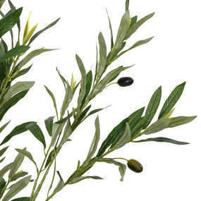 Artificial Olive Tree Green Polyethylene trunk, fiber l...