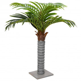 Artificial Palm Tree Green PEVA Medium Artificial Palm ...