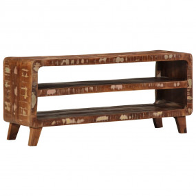 TV Cabinet Reclaimed Wood Brown Reclaimed Wood Medium T...
