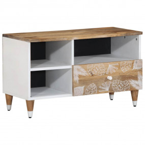 TV Cabinet Mango natural with white