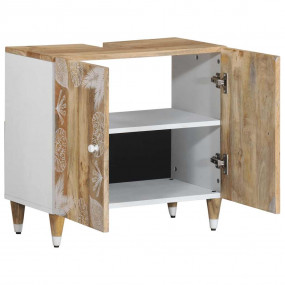 Bathroom Sink Cabinet Natural with white