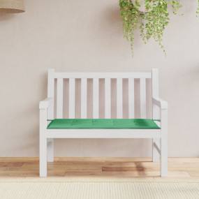 Garden Bench Cushion Green Oxford Fabric (100% Polyeste...