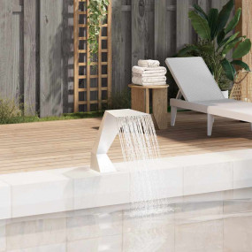 Pool Fountain Silver Stainless steel (SS 304) 25.2 x 11...