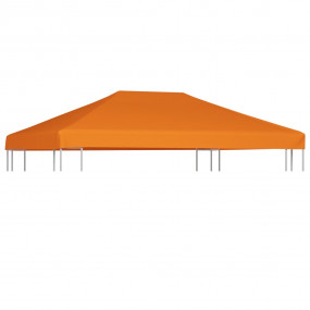 Gazebo Top Cover Orange Polyester with PVC coating 13.1...