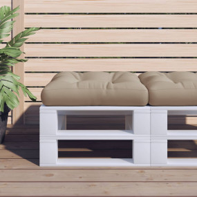 Pallet Cushion Taupe 100% Polyester 23.6" x 23.6" x 4.7