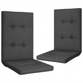 Garden Chair Cushion Anthracite 100% polyester 47.2 x 1...
