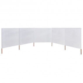 Wind Screen Sand White Non-woven fabric and wood