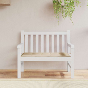 Garden Bench Cushion Beige Oxford fabric Medium