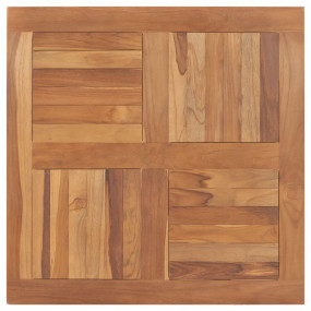 Table Top Teak Solid Teak Wood 31.5x31.5 in Durable Tab...